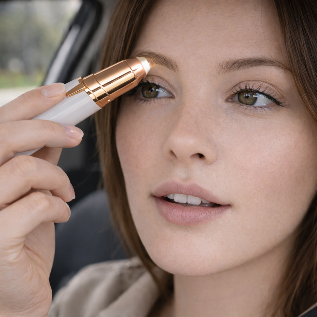 Depiladora facial de precisión con LED